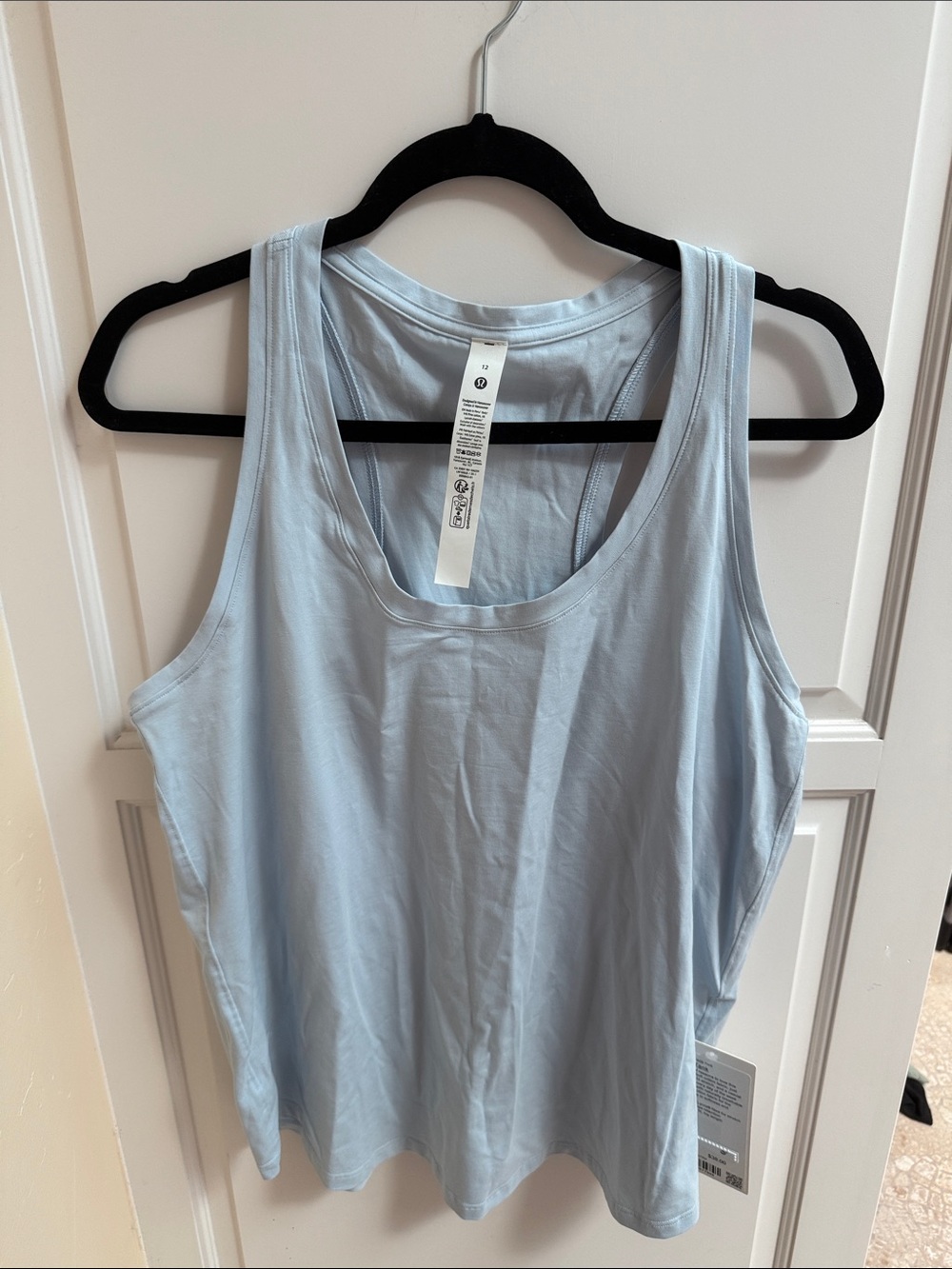 lululemon starch blue love tank